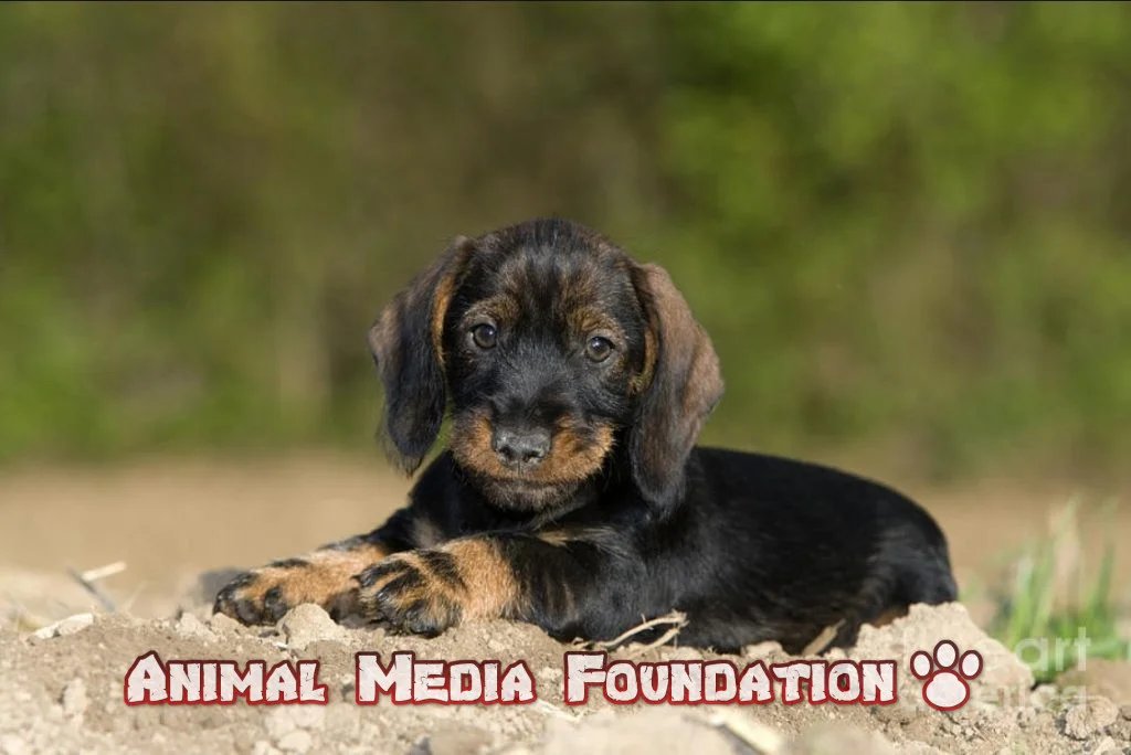 wire-haired dachshund puppy