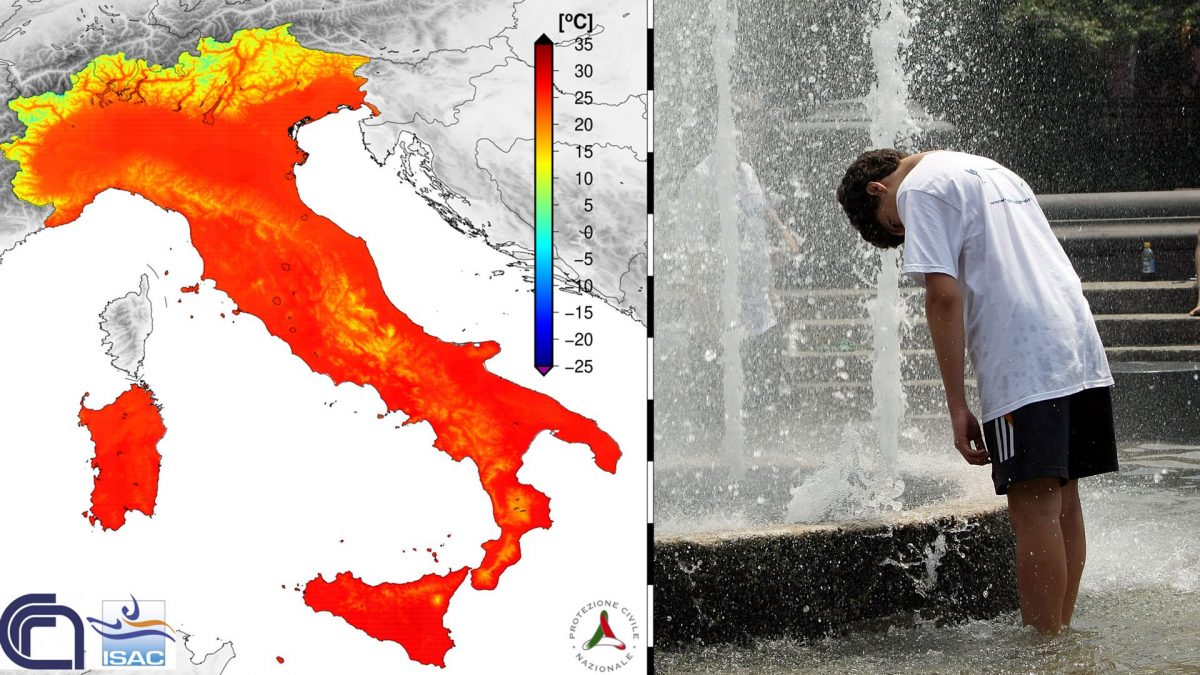 2022 is the hottest year ever in Italy